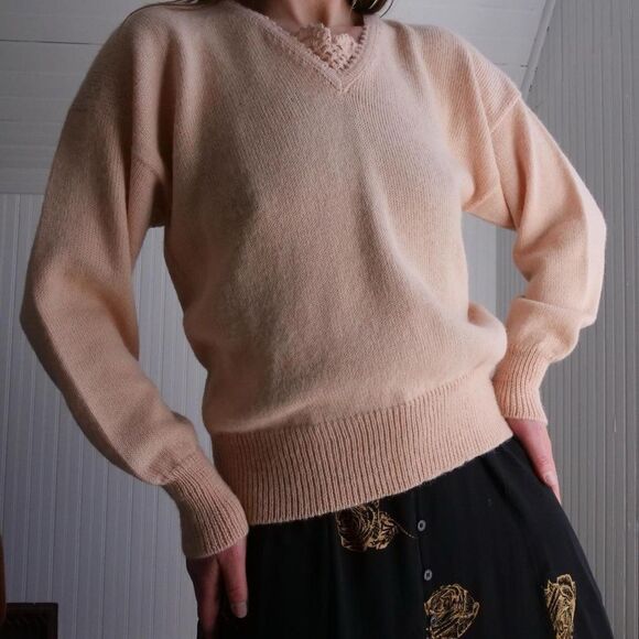 Vintage 90s Peruvian Connection super soft alpaca sweater - Picture 1 of 9